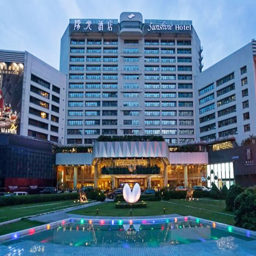 阳光酒店合作案例深圳市mg冰球突破十大平台农产品实业有限公司